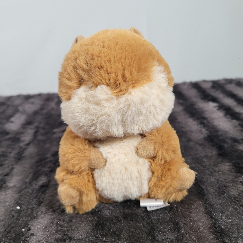 Aurora World Chipmunk Plush Stuffed Animal Brown Tan Striped 5 inch Woodland